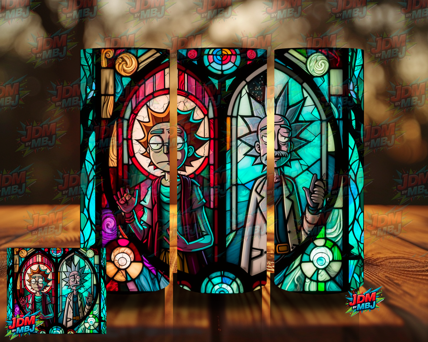 Inspired by Rick & Morty Sublimation Prints