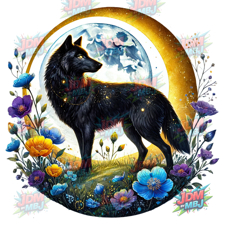 Iron On - Mystery Wolf's DTF 25cm