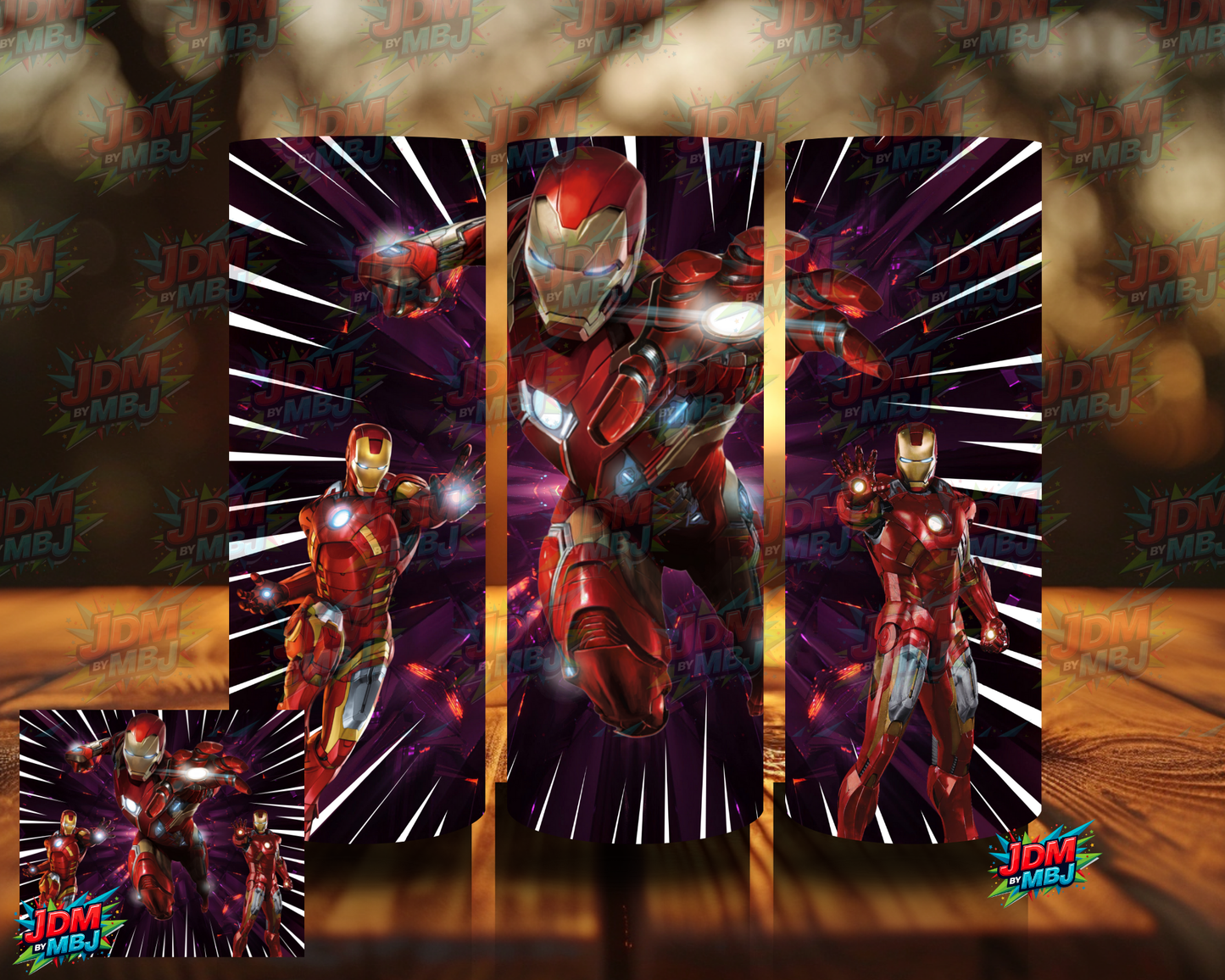 Inspired by Iron Man Sublimation Prints
