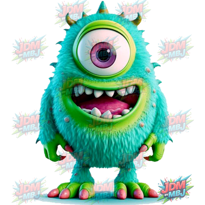 Vinilo termoadhesivo de Monster's Inc., 25 cm