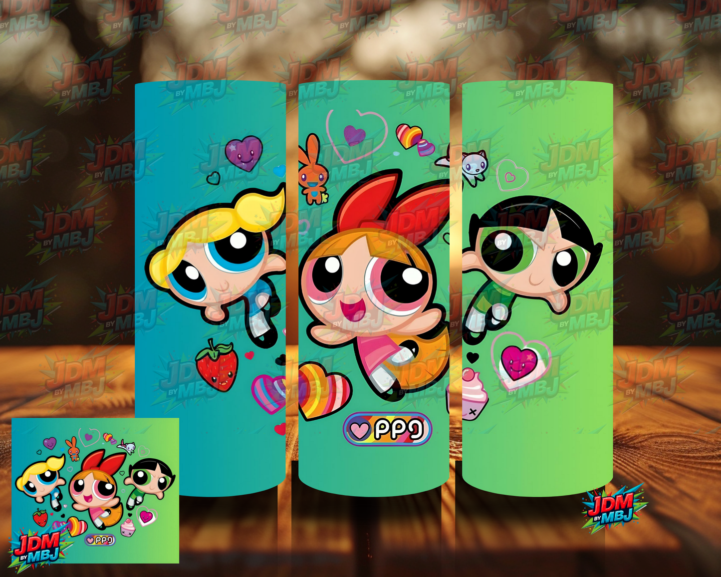 Inspired by Power Puff Girls Sublimation Prints