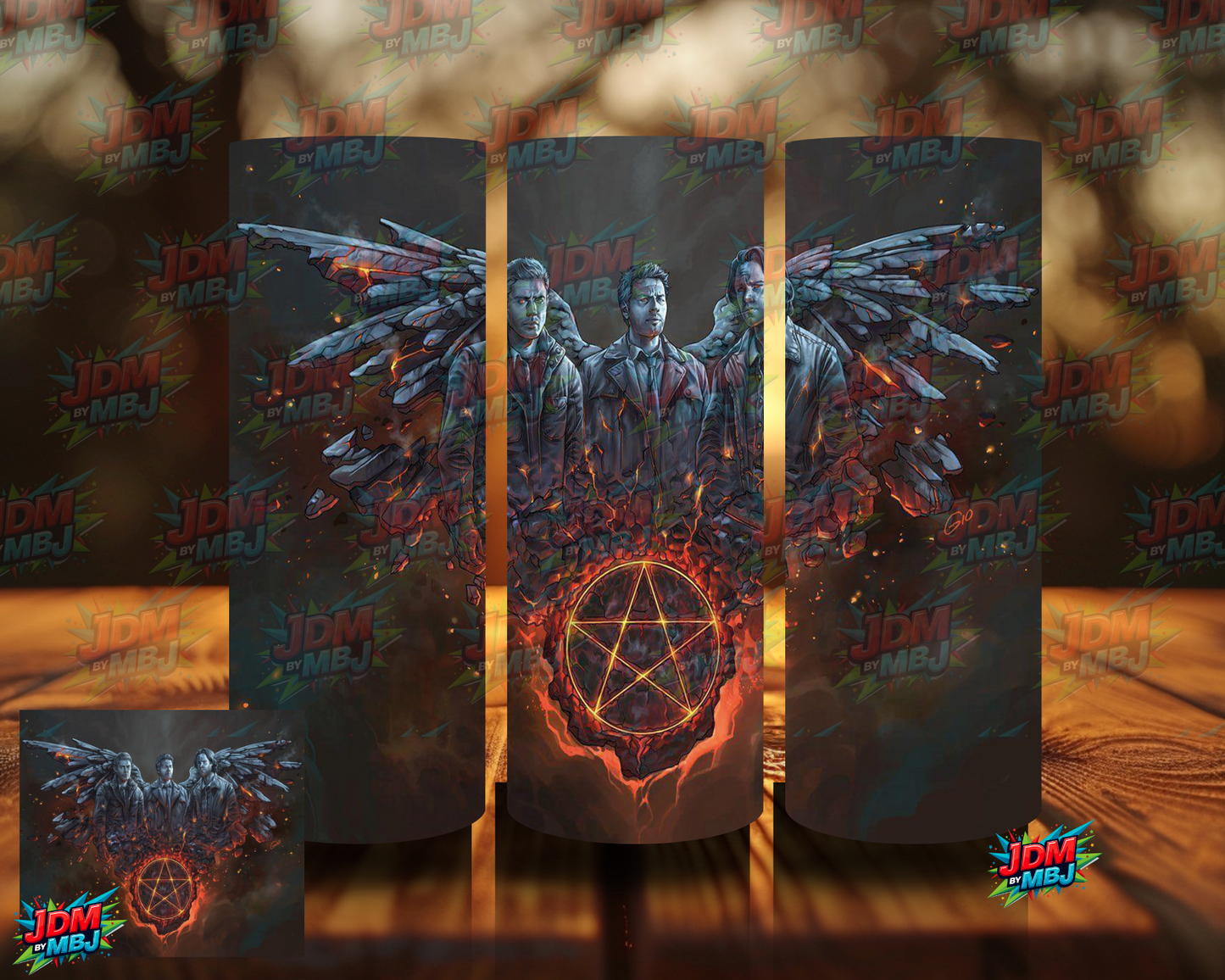 Inspired by Supernatural (TV Show) Sublimation Prints