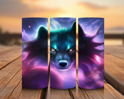 Inspirado en impresiones de sublimación de lobos