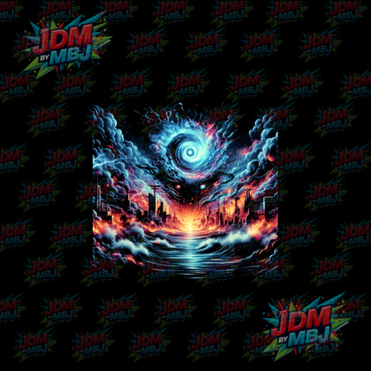 Iron On - Naruto 'Halftone' DTF