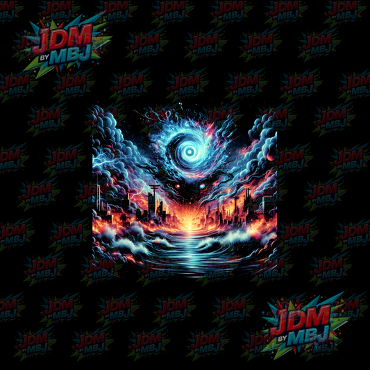 Iron On - Naruto 'Halftone' DTF
