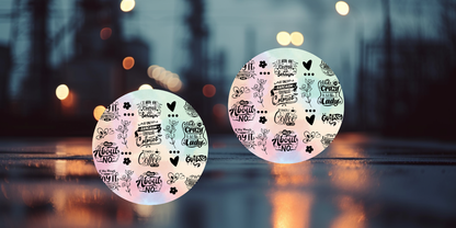 Impresiones de sublimación de posavasos de Super Mario (8 por página)