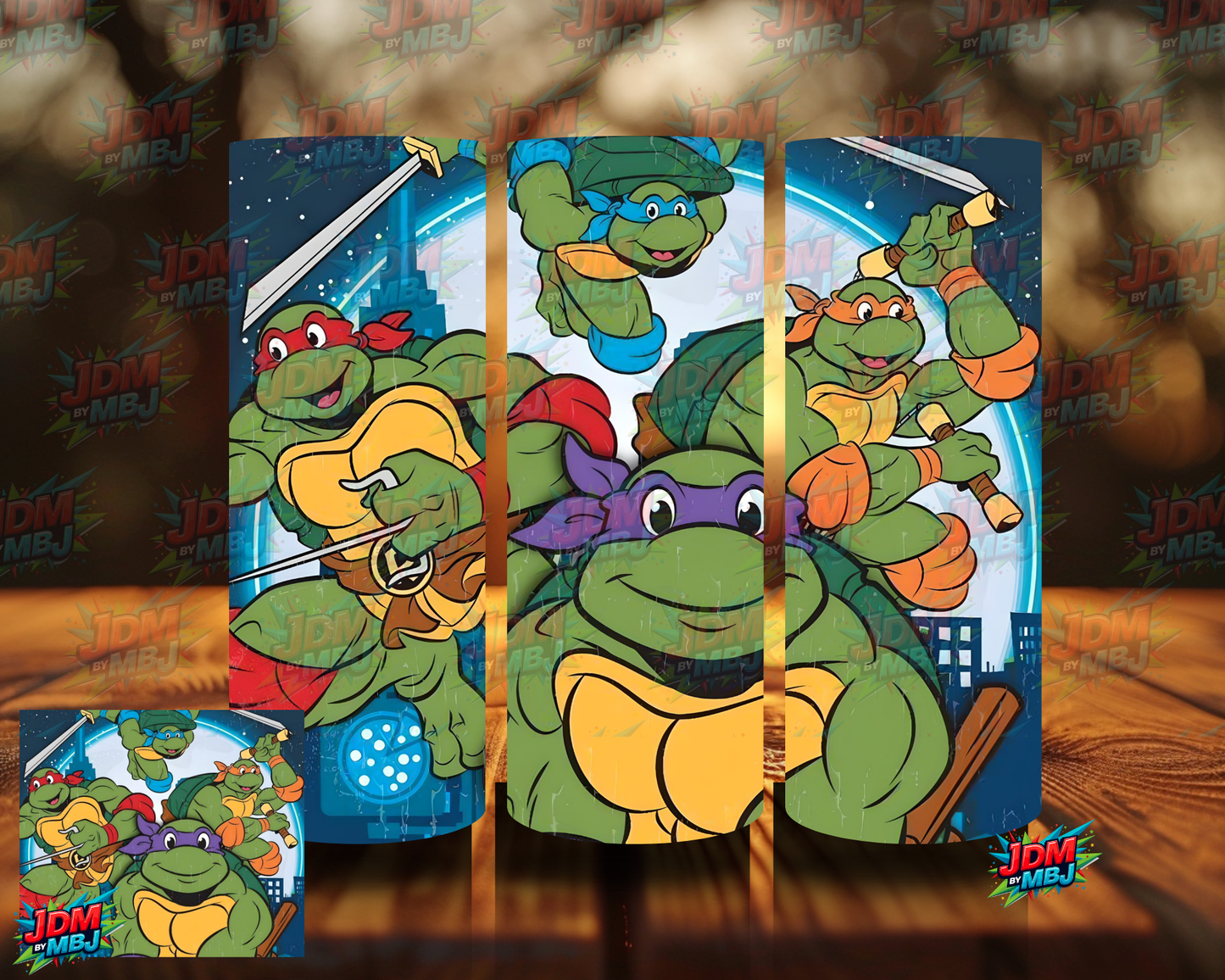 Inspired by Teenage Ninja Turtle Sublimation Prints