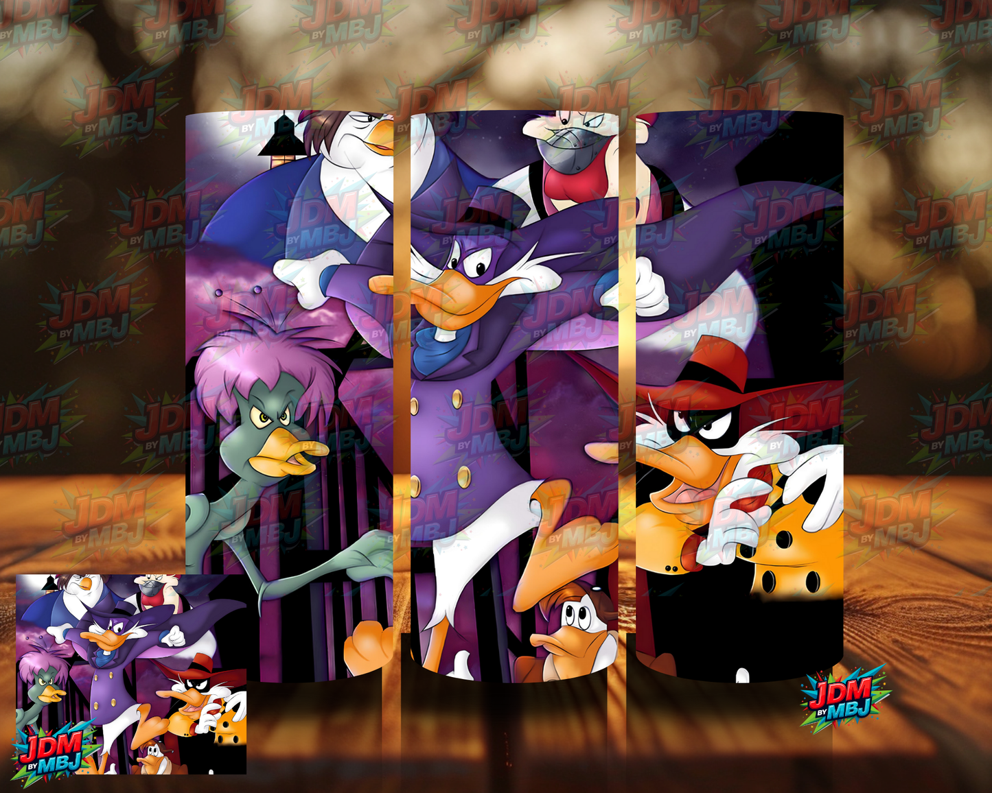 Inspired by Dark Wing Duck Sublimation Prints