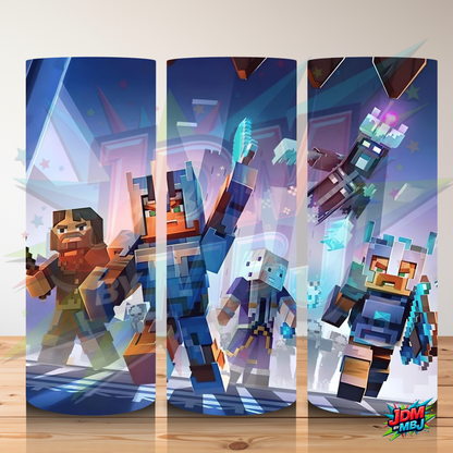 Inspirado en las impresiones de sublimación de MineCraft