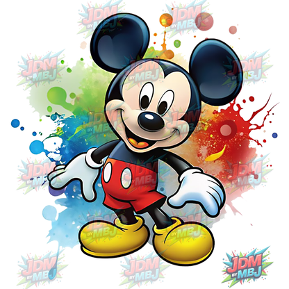 Parche termoadhesivo - Mickey Mouse DTF 25 cm
