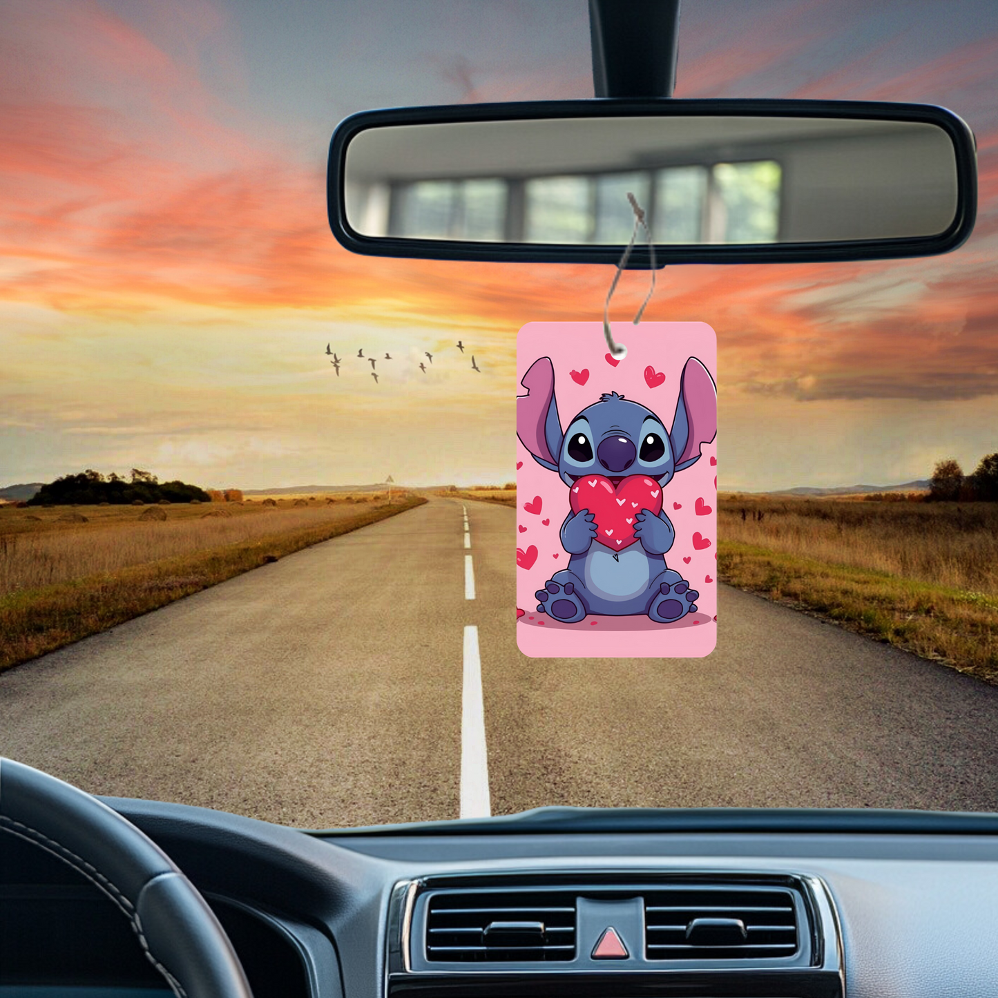 Inspired by Stitch Car Air Freshener Sublimation Prints