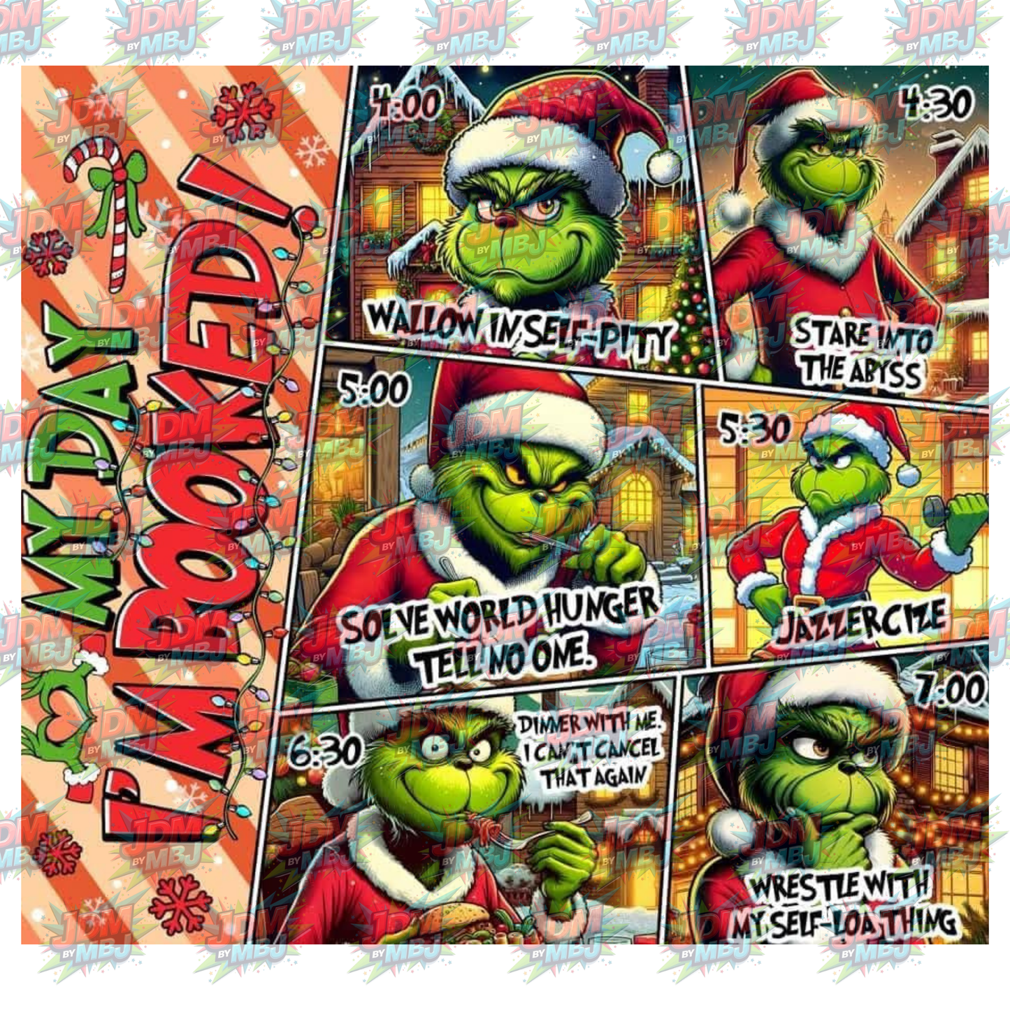 Inspired by Grinch Sublimation Prints