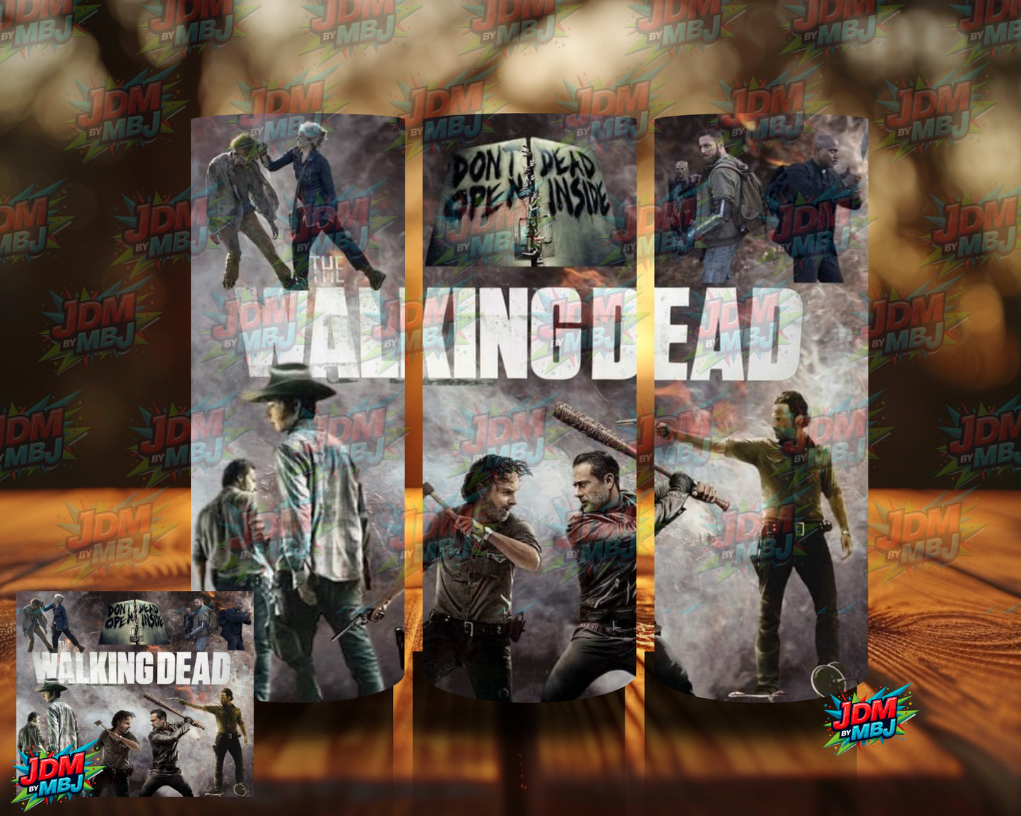 Inspired by Walking Dead Sublimation Prints