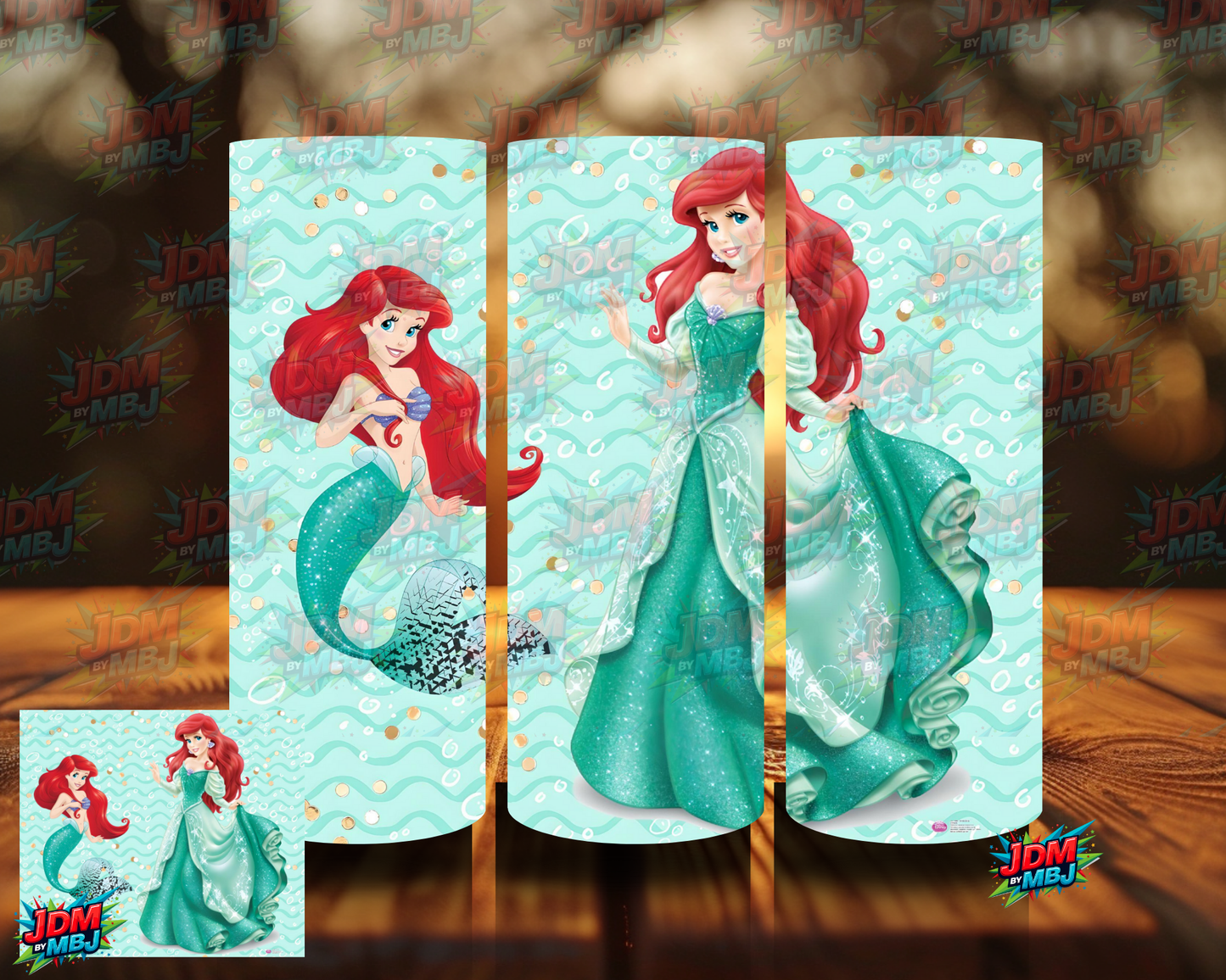 Inspired by The Little Mermaid Sublimation Prints