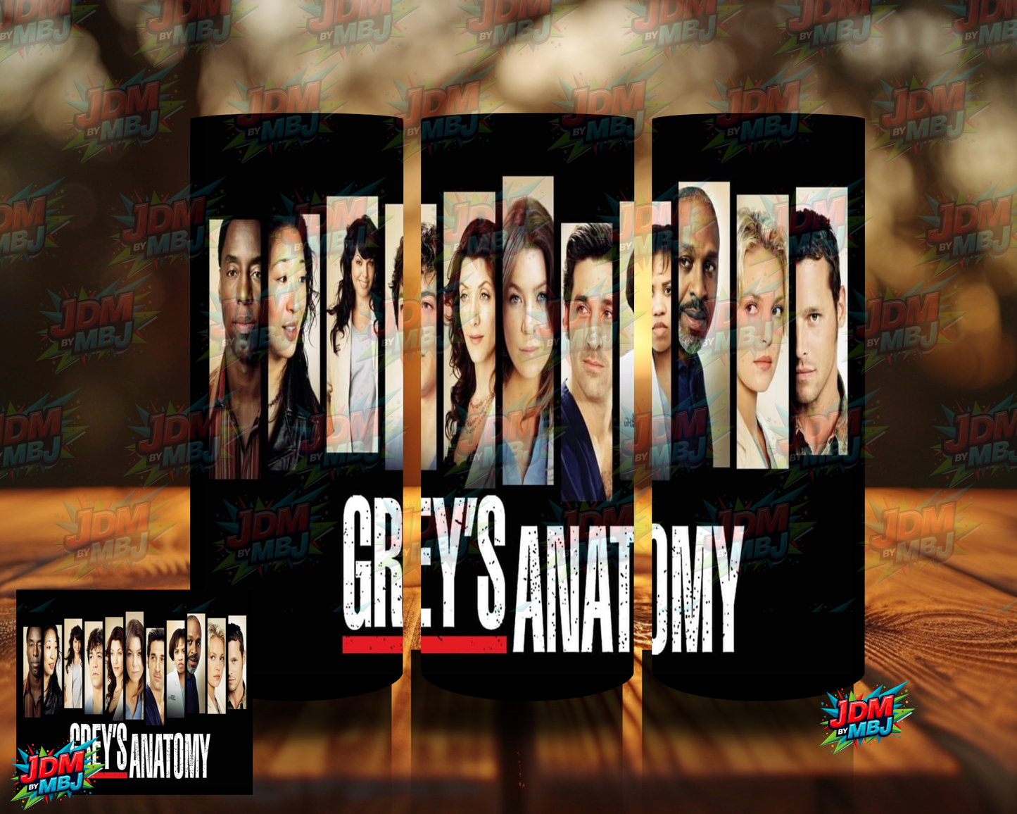 Inspired by Grey Anatomy Sublimation Prints