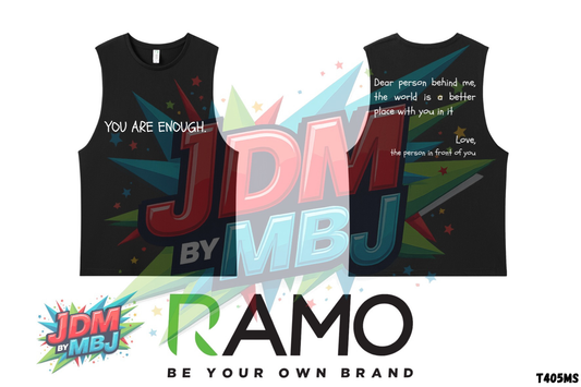 You are Enough Inspirational - Singlet