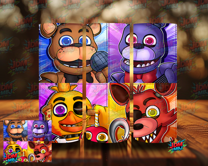Inspired by Five Nights of Freddy Sublimation Prints