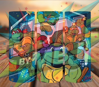 Inspirado en las impresiones de sublimación de las Tortugas Ninja Adolescentes