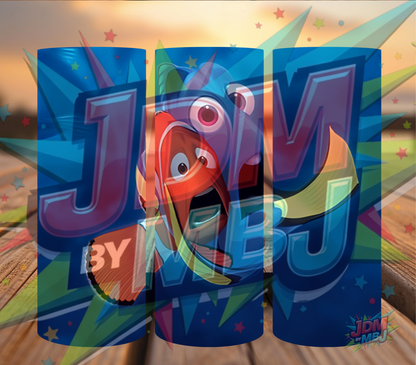 Inspirado en las impresiones de sublimación de Buscando a Nemo