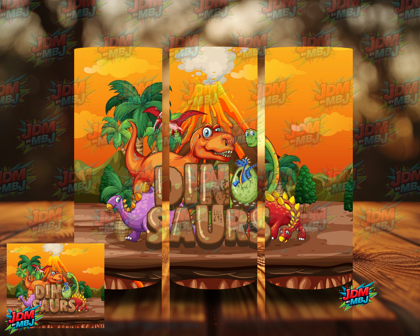 Inspired by Dinosaur's Sublimation Prints