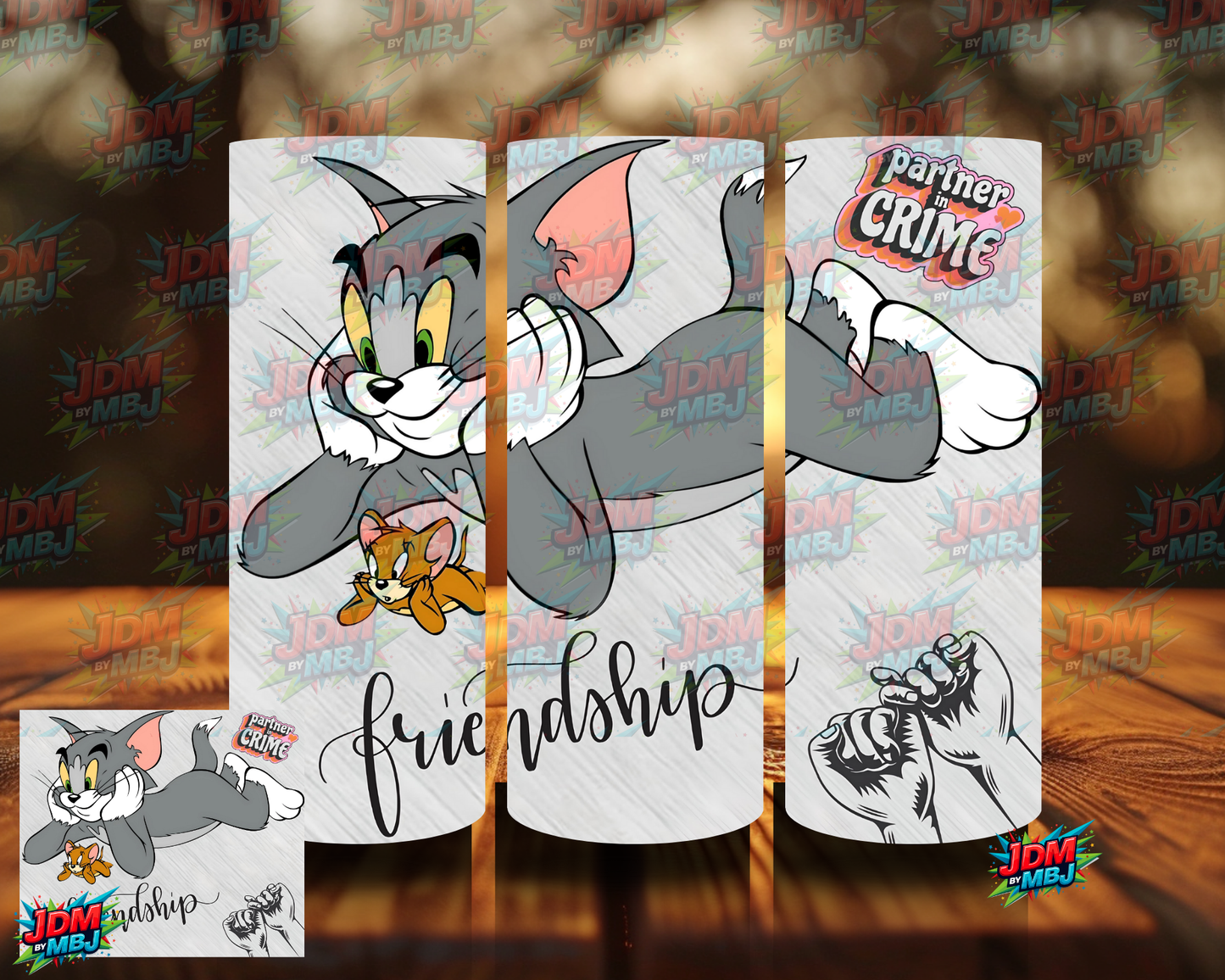 Inspired by Tom & Jerry Sublimation Prints