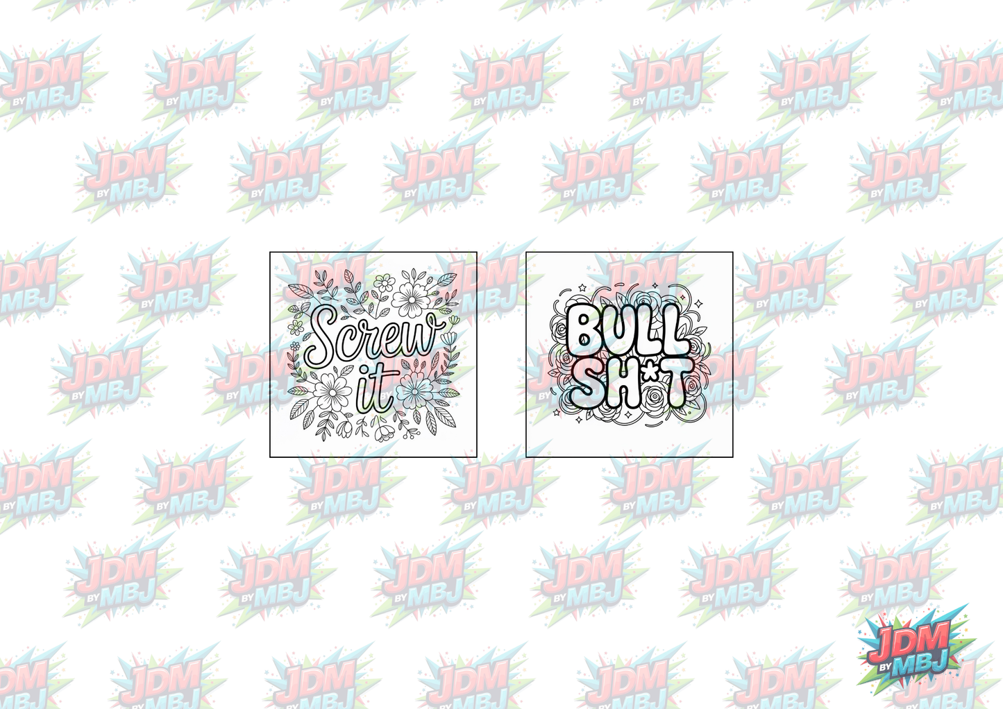 Seriously Fuck OFF Digital Colouring Pages