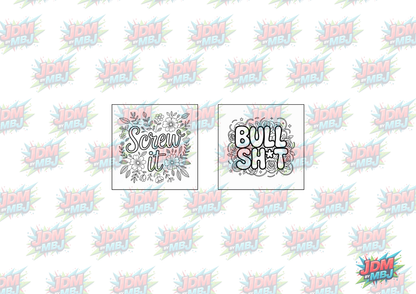 Seriously Fuck OFF Digital Colouring Pages