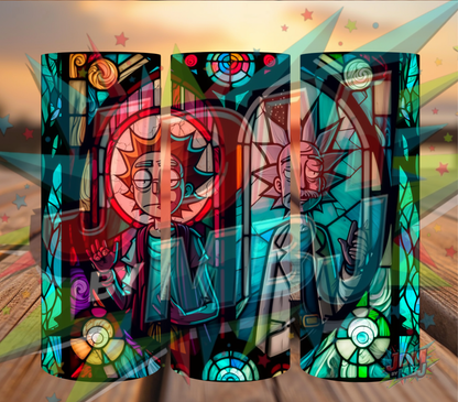 Inspirado en las impresiones de sublimación de Rick y Morty