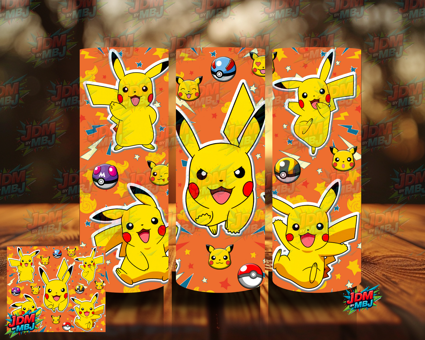 Inspired by Pokémon Sublimation Prints