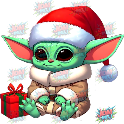 Vinilo termoadhesivo Baby Yoda DTF de 25 cm