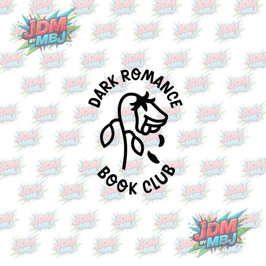 Iron On - Dark Romance Book Club "Rose" DTF 20cm