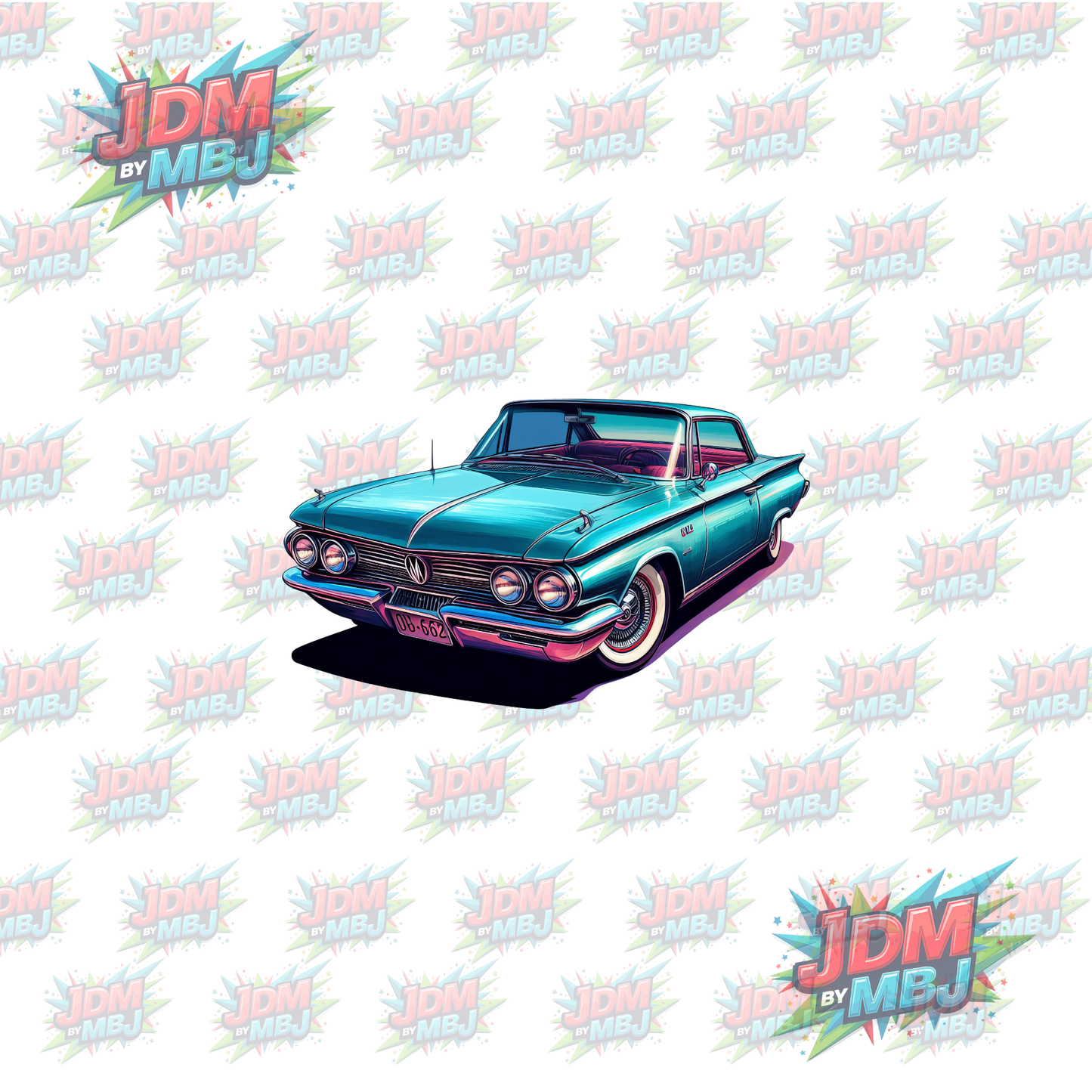 Iron On - Classic Vintage Cars DTF 20cm