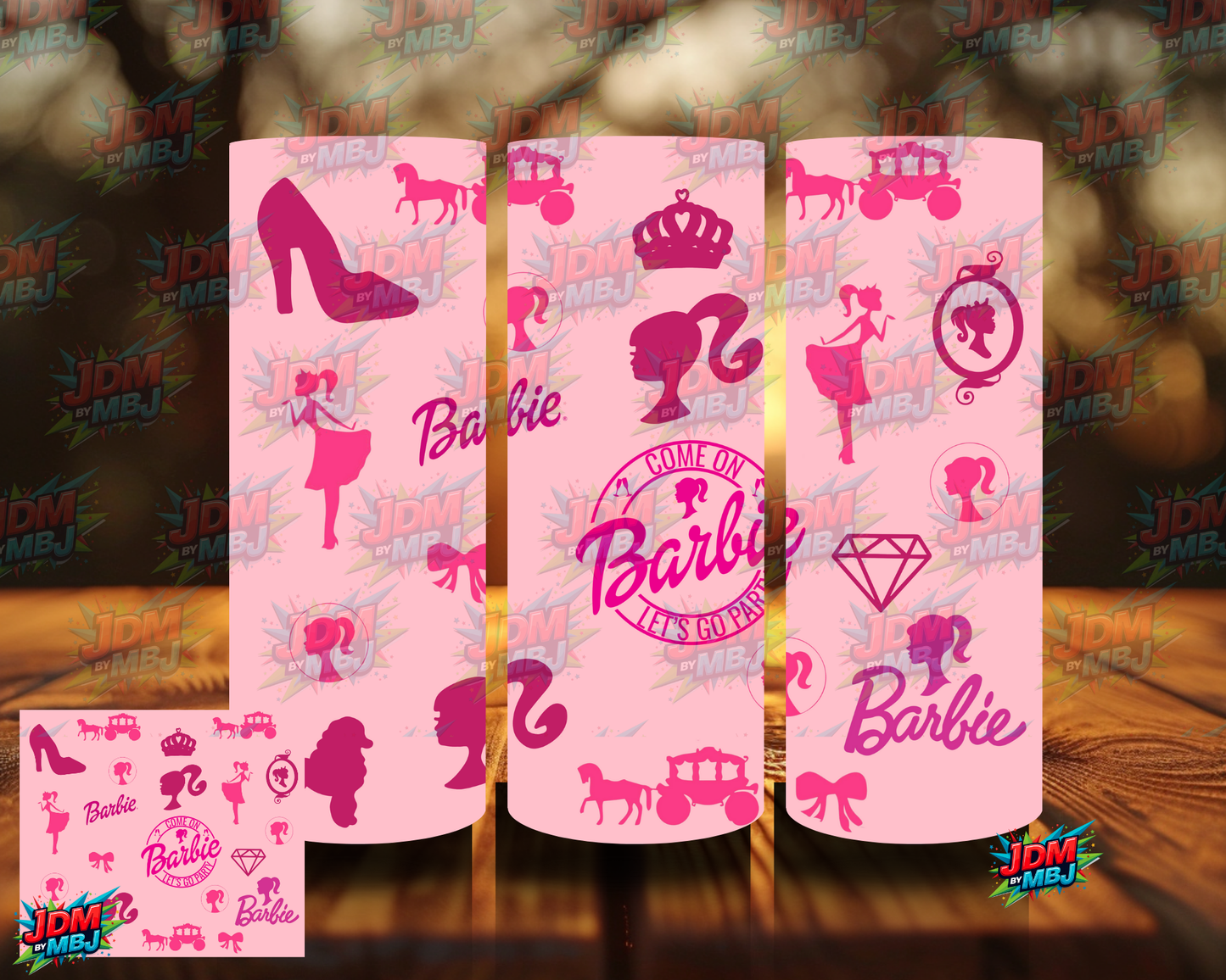 Inspired by Barbie Volume 1 Sublimation Prints