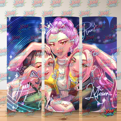 Inspired by K-POP Demon Hunters Sublimation Prints Volume 2