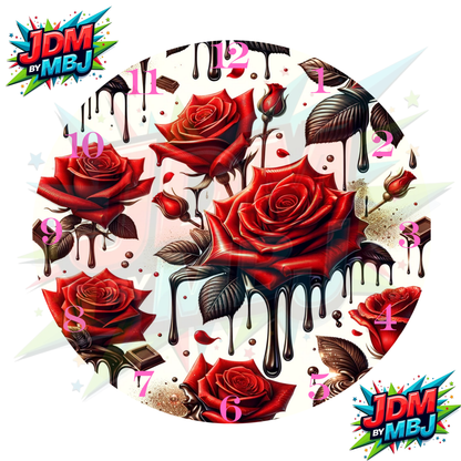 Impresiones de sublimación de relojes de 8 pulgadas (20 cm x 20 cm) - Inspirados en dibujos animados