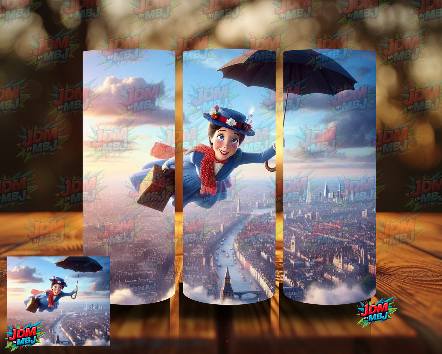 Inspired by Mary Poppins Sublimation Prints
