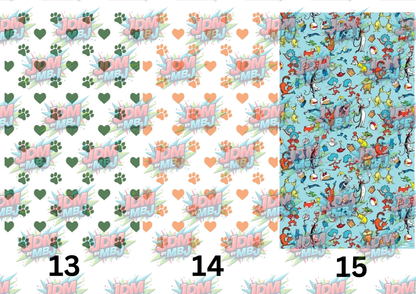 Phone Case Sublimation Prints