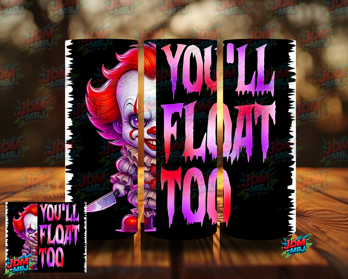 Inspired by Pennywise (IT) Sublimation Prints