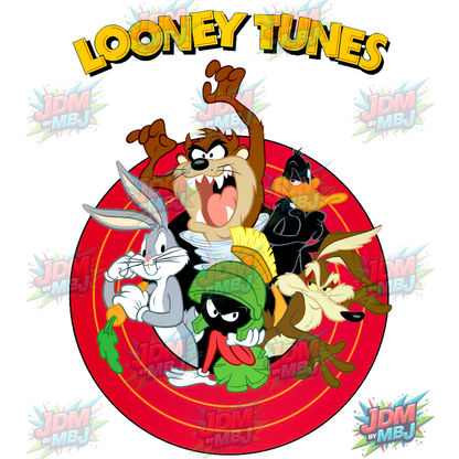 Pegatina termoadhesiva de Looney Tunes (25 cm)