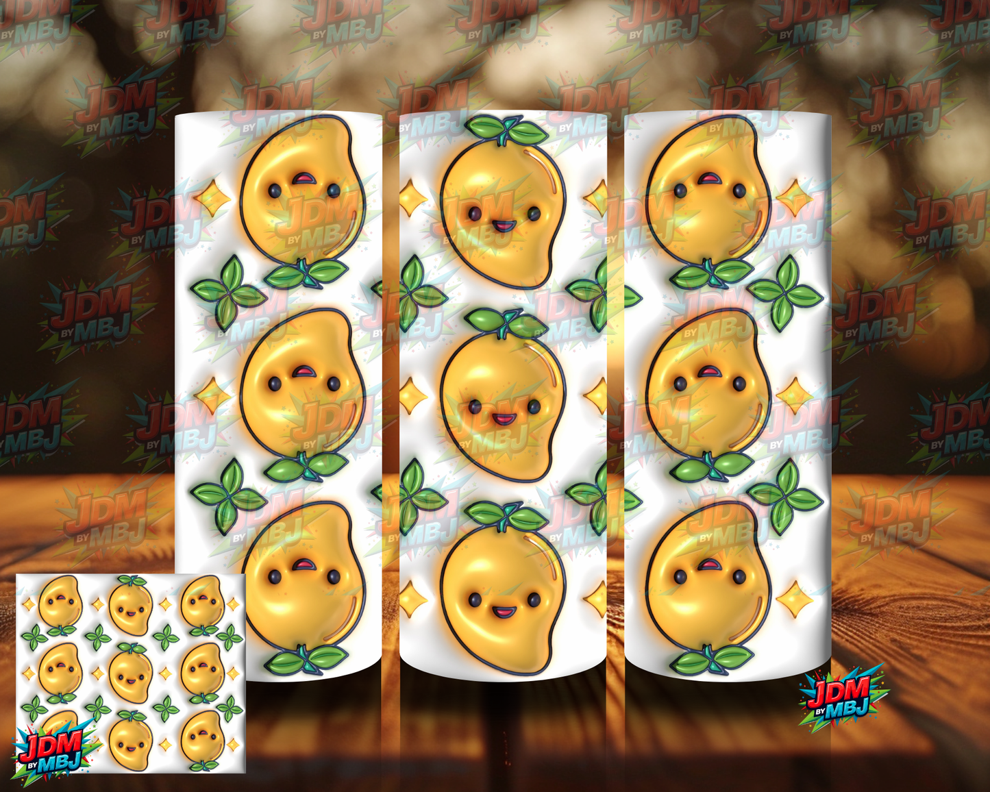 Bubble Style  "Fruit" Sublimation Prints