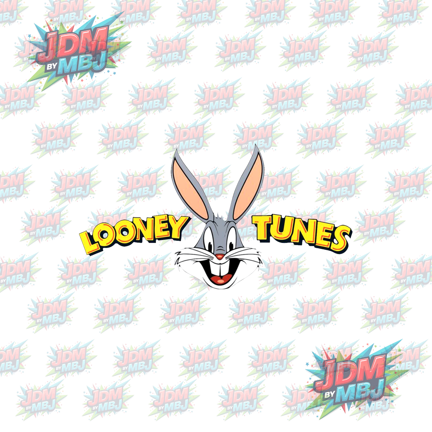 Pegatina termoadhesiva de Looney Tunes (25 cm)