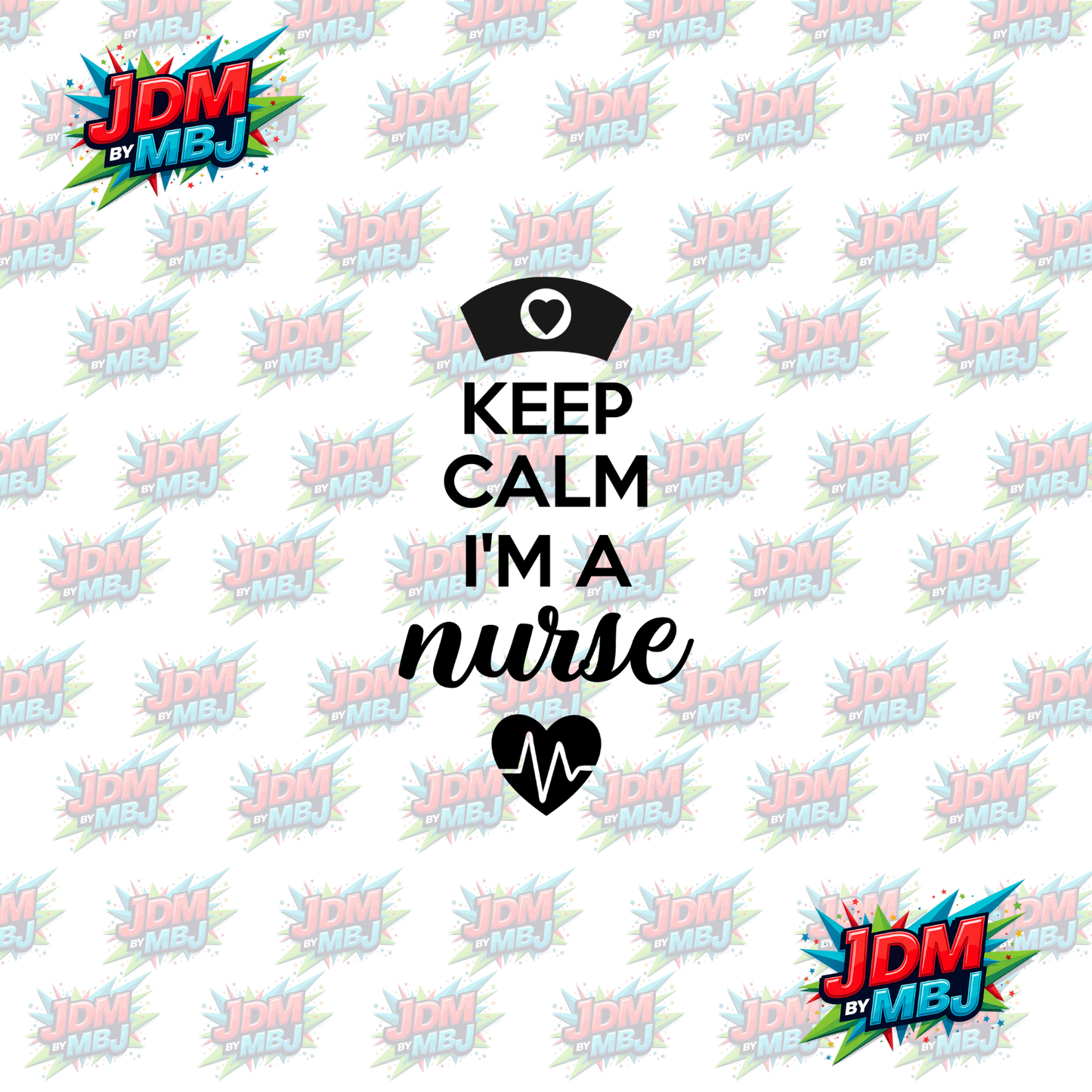 Iron On - Nurse Style DTF 20cm