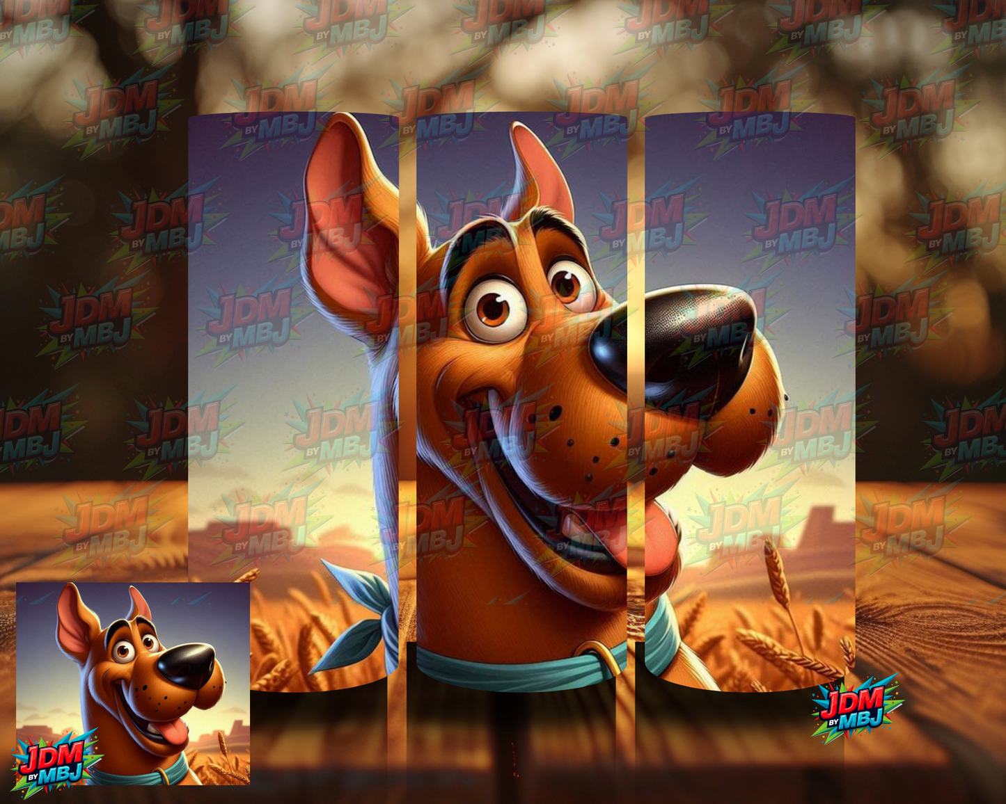 Inspired by Scooby Doo Sublimation Prints