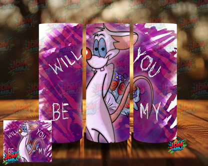 Inspired by Pinky & The Brain Sublimation Prints