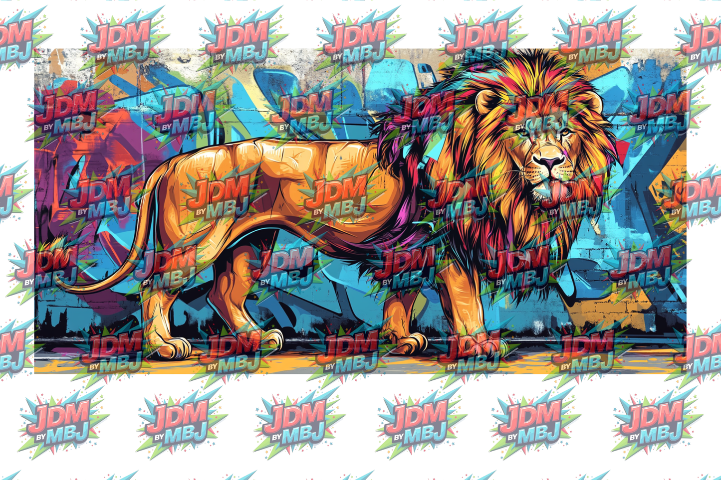 Inspired by Lions Sublimation Prints