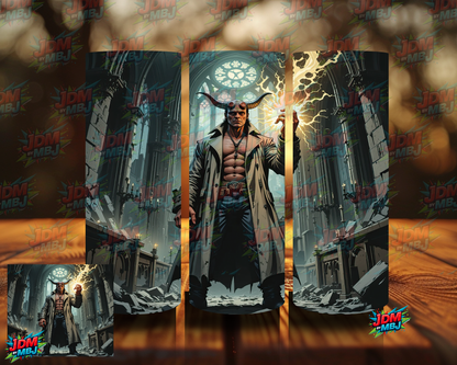 Inspired by Hell Boy Sublimation Prints