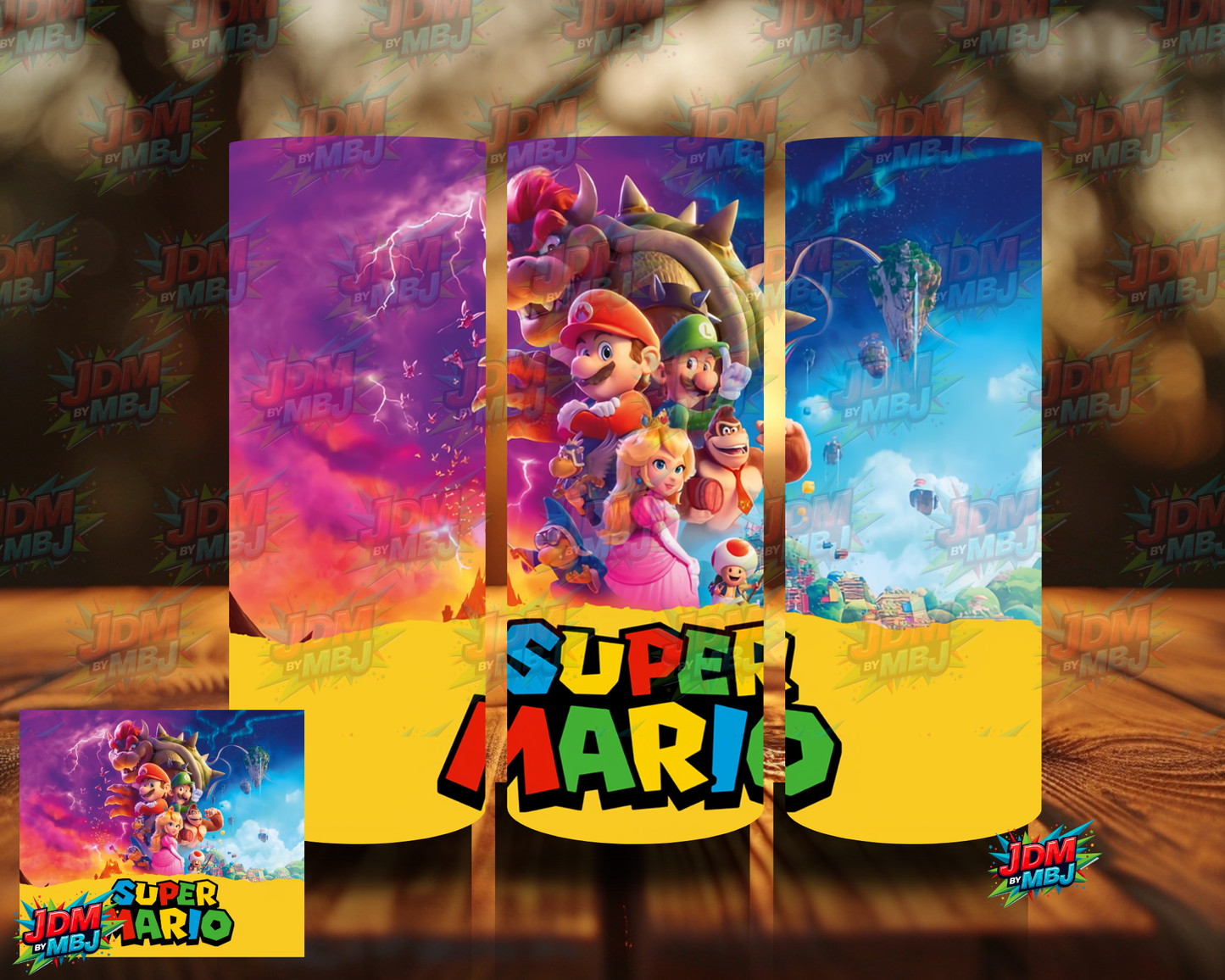 Inspired by Super Mario Sublimation Prints