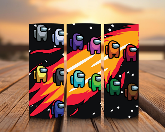 Inspired by Among Us Sublimation Prints