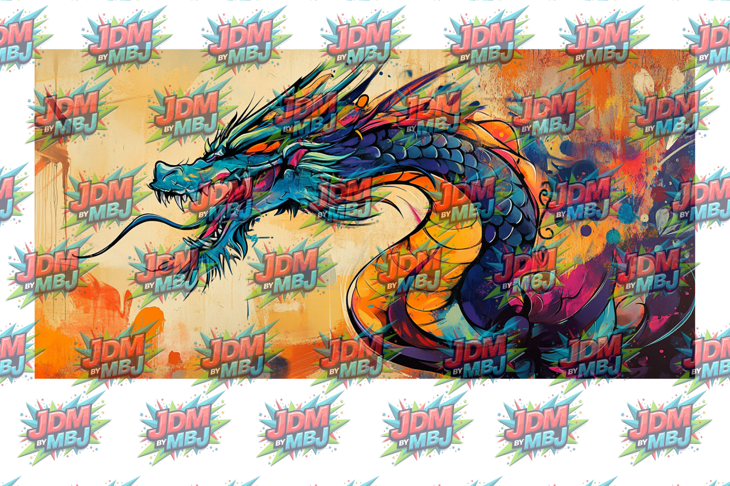 Inspired by Dragons Sublimation Prints