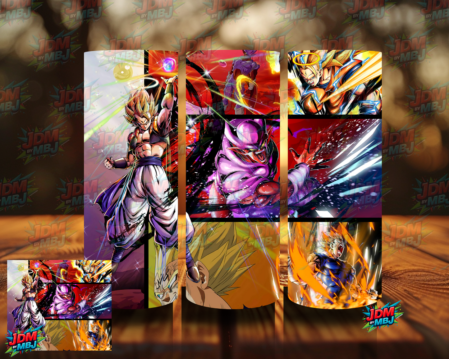 Inspired by Dragon Ball Z Sublimation Prints